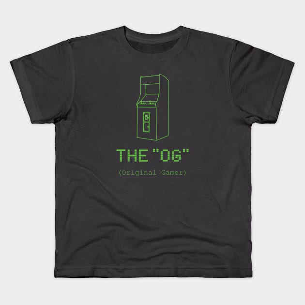 The "OG" (Original Gamer) Kids T-Shirt by Plains&Mesas